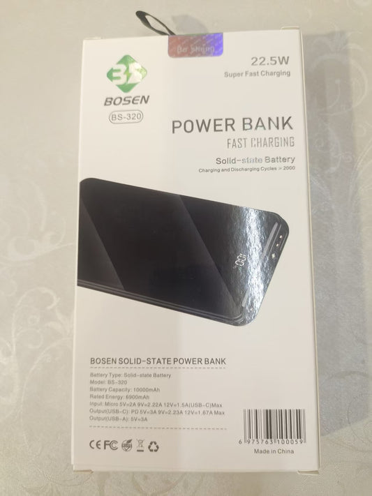 Portable Power Bank  Fast Charging Universal Battery Pack For IPhone, Android & All Devices, Compact & Lightweight,  Travel - Friendly - 5 - CJ