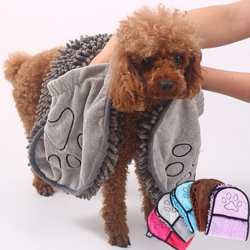 Dogs Cats Towels Super Absorbent Dog Bathrobe Microfiber Bath Towels Quick - Drying Cat Bath Towel For Pets Towel Dog Towels Pet Products - 0 - CJ