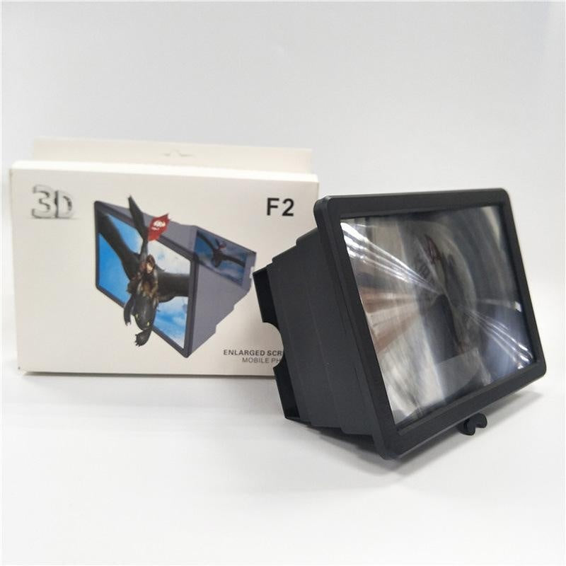 White Mobile Phone Screen Magnifier, Bringing A Wider Viewing Field - 5 - CJ