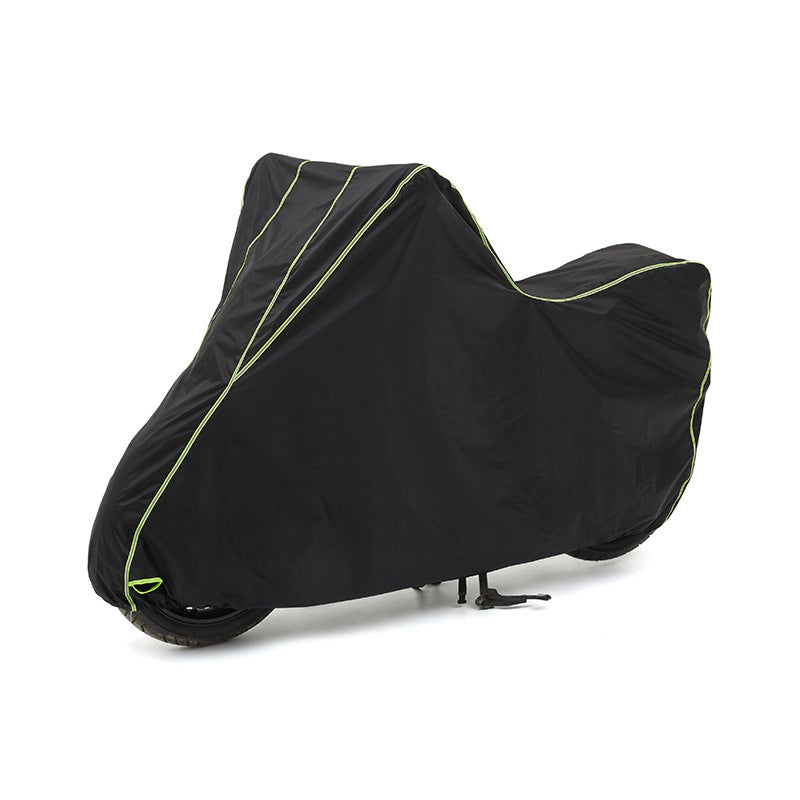 Thick motorcycle cover - 0 - CJ - Balck green - XL - CJQCMTQT00042 - Balck green - XL