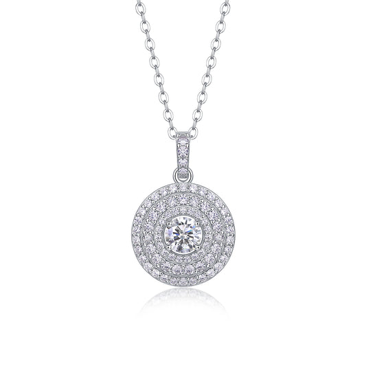 1White Dune - A Fashionable And Luxurious Diamond Jewelry Pendant Set With Moissanite S925 Sterling Silver And Platinum Plating Prohibit TikTok sales - 5 - cj