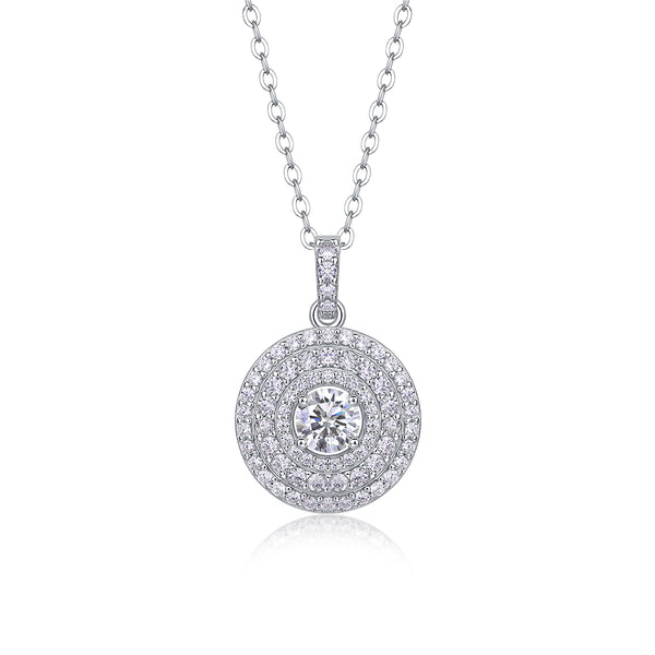 1White Dune - A Fashionable And Luxurious Diamond Jewelry Pendant Set With Moissanite S925 Sterling Silver And Platinum Plating Prohibit TikTok sales - 5 - cj