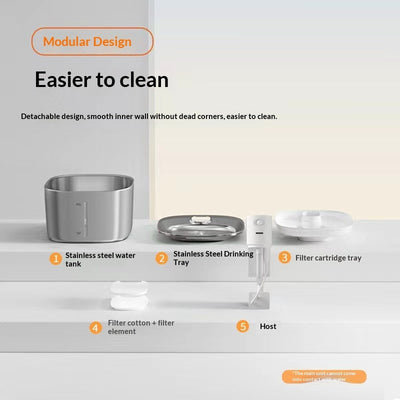 Wireless Smart Cat Water Fountain - 0 - CJ