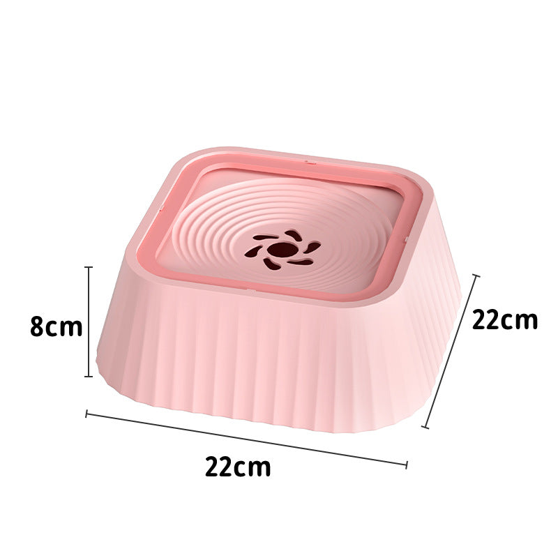 Pets Dog Cat Bowl Floating Bowl Water Drinker Not Wet Mouth Splash Water Portable Dog Bowl Not Sprinkler Pet Drinking Bowl Cup Pet Products - 0 - CJ