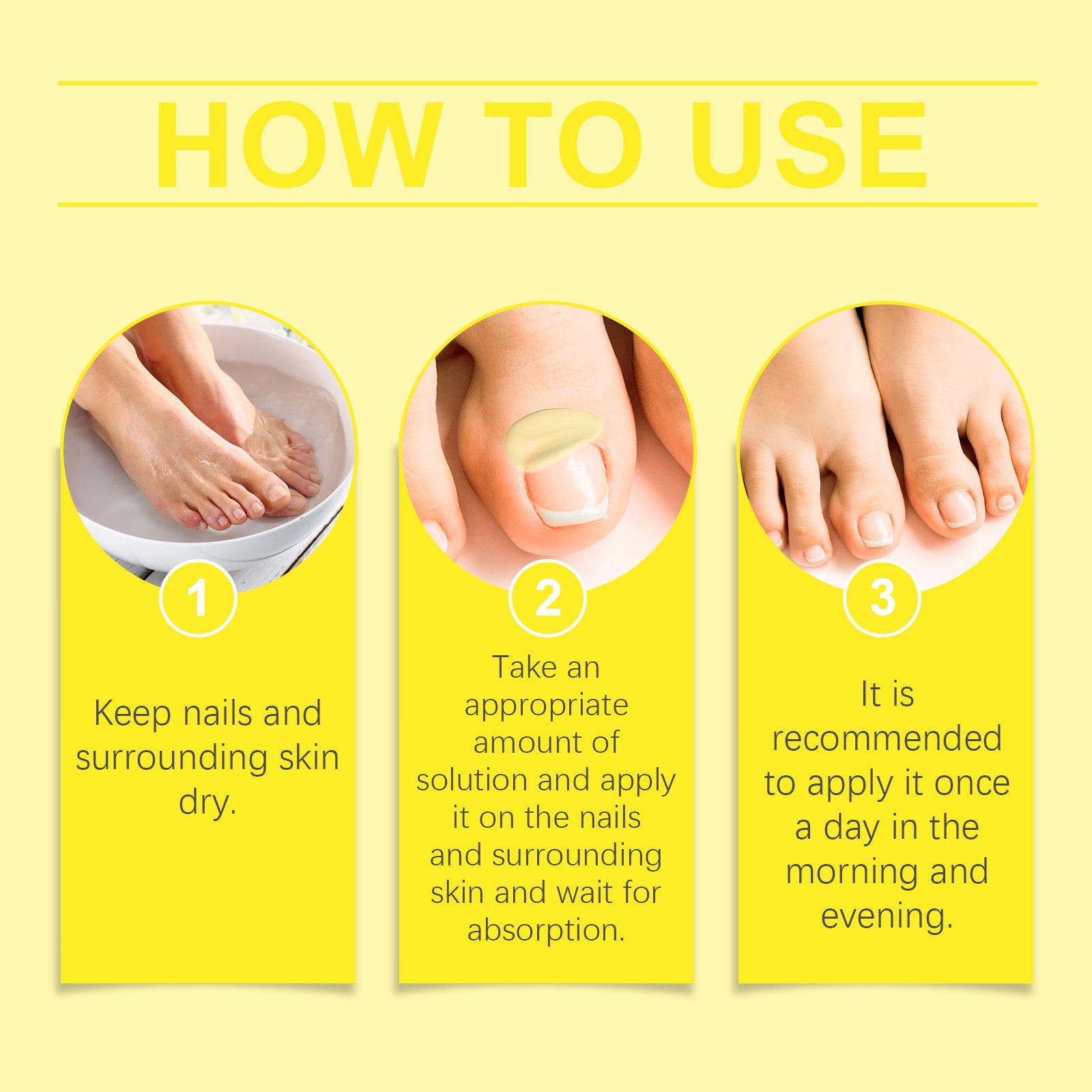Ximonth Herbal Nail Care Solution Hand, Foot And Nail Cleansing And Repair Bright Nail Thick Toe Care Solution - 5 - CJ