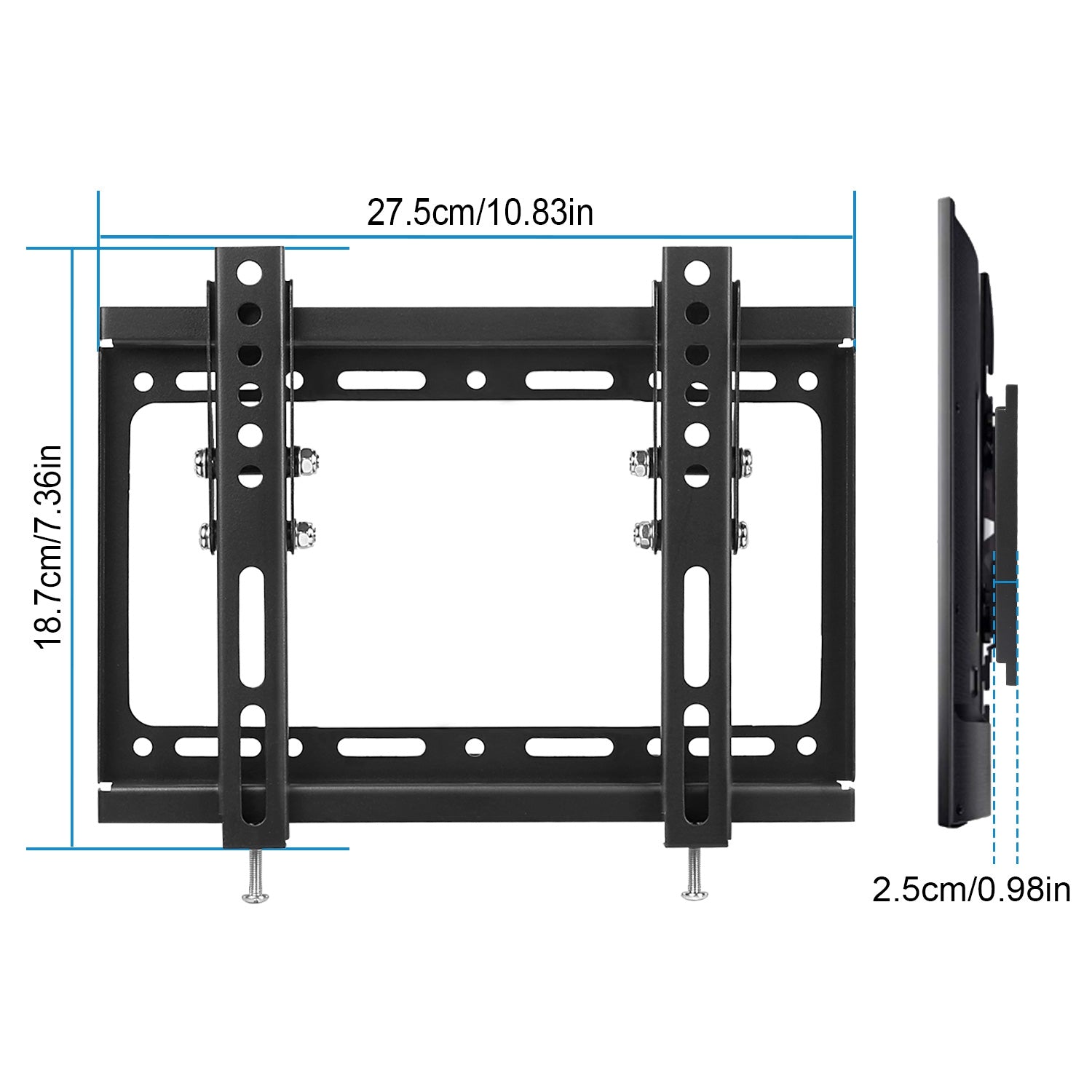 TV Wall Mount Bracket Tilt For 13in - 42in LED LCD PLASMA Flat TV VESA 200x200mm - 5 - CJ