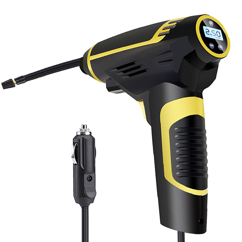 Automatic Portable Handheld Digital LED Smart Car Air Compressor - 0 - CJ