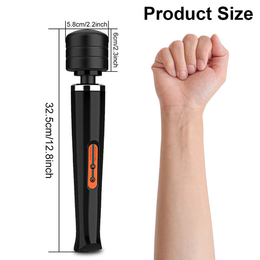 Magic Massager Wand Vibration 10 Speeds Vibrating Massage Full Body Magic Therapy Motor USB Rechargeable - 5 - CJ