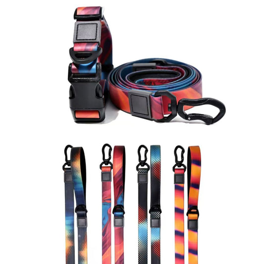 Heat Transfer Printing PVC Coated Rubberized Waterproof Traction Rope Set - 5 - cjdroshippping