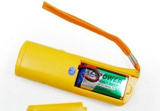 3 - in - 1 Anti Barking Dog Training Device Ultrasonic Dog Training Repeller  LED Flashlight - 0 - CJ
