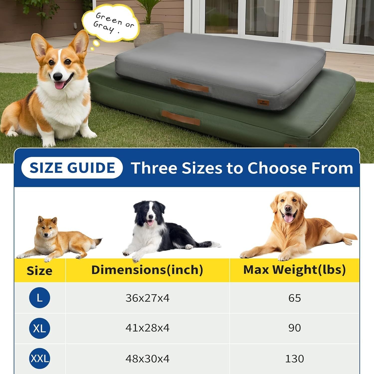 Medium Dog Outdoor Removable And Washable Inflatable Waterproof And Non - slip Dog Bed Summer Pet Travel Mat - 5 - CJ