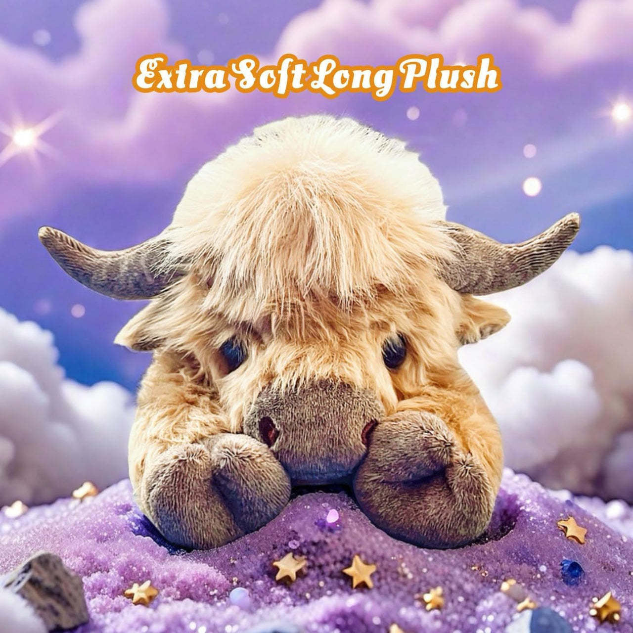 Creative Cartoon Household Highland Cow Plush Toy - 0 - CJ