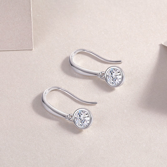1Soft Light And Sweet Whispers - Fashionable Earrings And Stud Jewelry Set With Moissanite S925 Sterling Silver And Platinum - plated Diamonds Prohibit TikTok sales - 5 - cjdropshipping