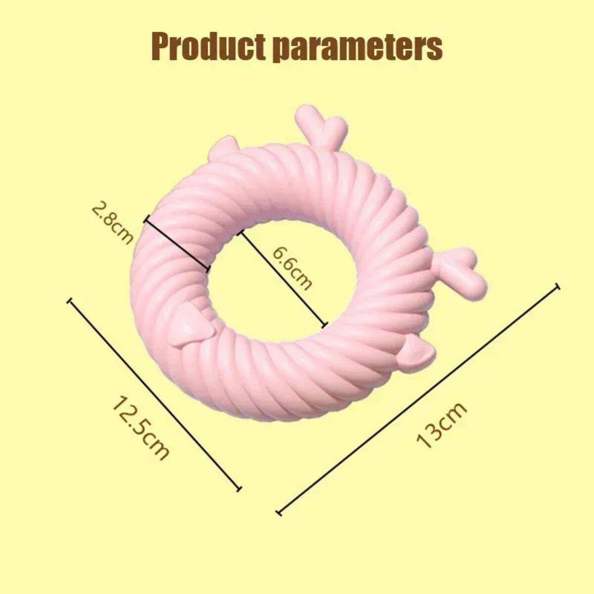 Pet Plush Toy Dog Sound Deer Animal Shape Toy Interactive Dog Teeth Clean Chew Toy Pet Supplies For Small Meduim Large Dog - 5 - CJ