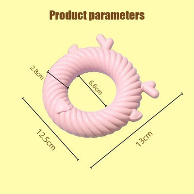 Pet Plush Toy Dog Sound Deer Animal Shape Toy Interactive Dog Teeth Clean Chew Toy Pet Supplies For Small Meduim Large Dog - 5 - CJ