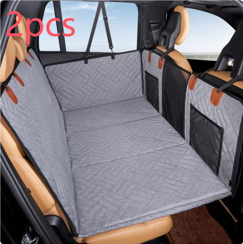 Car Dog Bed Waterproof And Hard - wearing Car Cushions For Pets - 0 - CJ