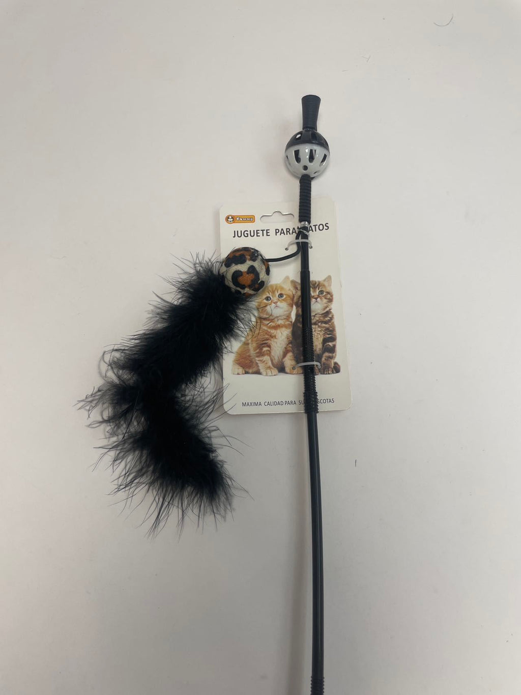 Small Ball Chicken Feather Cat Teaser