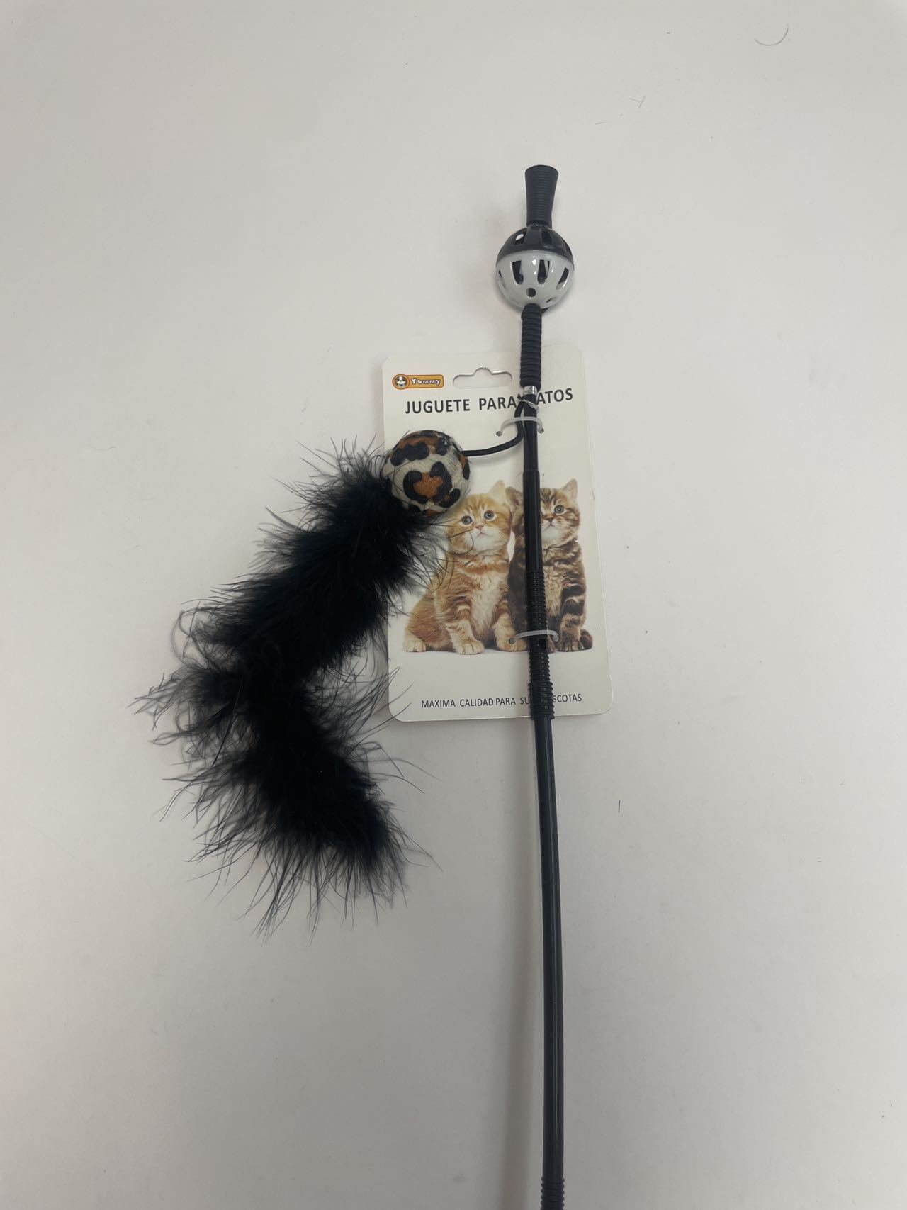 Small Ball Chicken Feather Cat Teaser