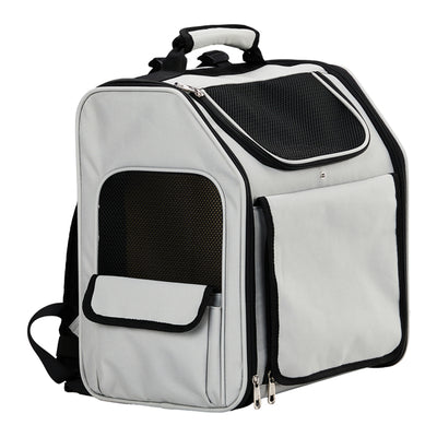Pet Carrier Backpack, Expandable Cat Dog Carrier With Back Extension, Breathable Mesh Travel Backpack For Small Dogs Cats, Soft - Sided Pet Backpack Holds Up To 26 Lbs - 5 - CJ