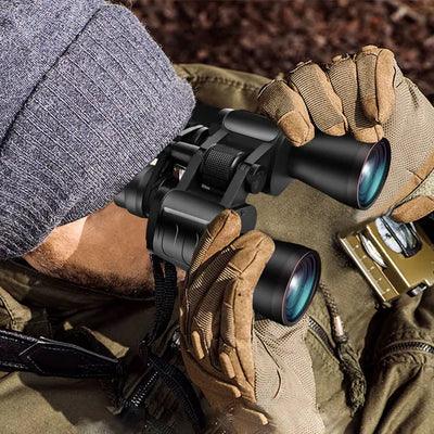 Portable Zoom Binoculars With FMC Lens Low Light Night Vision For Bird Watching Hunting Sports - 5 - CJ
