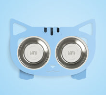 Anti - falling Cat Dog Feeding Water Bowl - 0 - CJ - Blue - Style2 - CJJJCWGY01031 - Blue - Style2