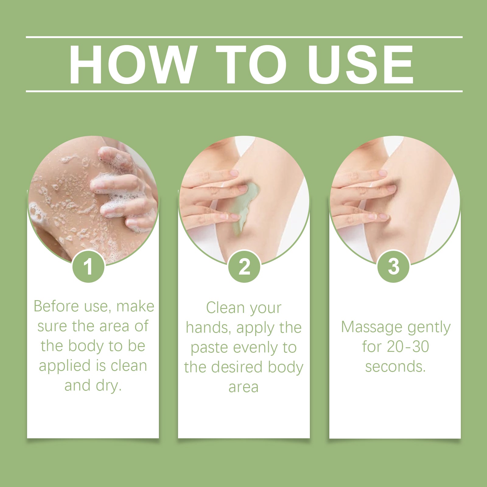 WIYUN Underarm Anti - perspirant Care Cream Cleans armpit sweat odor Refreshing and long - lasting body care cream - 5 - CJ