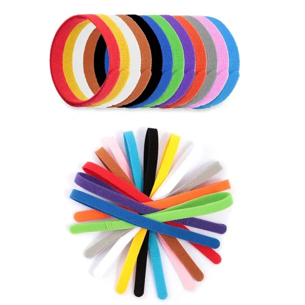 12 Colors Whelping Puppy ID Collars Adjustable Double - Sided Pet ID Bands - 5 - CJ