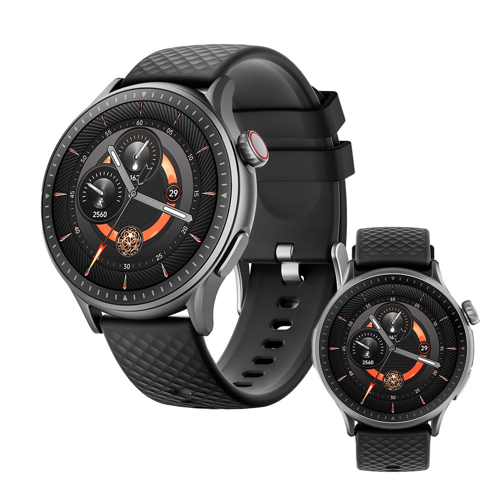 Round Screen Smartwatch, 1.43in HD 3ATM Waterproof, Equipped With Heart Rate Detection, Sleep Monitoring, And Step Tracking,100 Sports Modes Movement Monitor Holiday Gifts Fashion Watches - 5 - CJ
