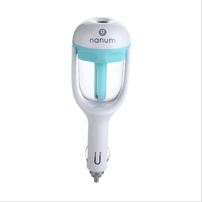 Car Humidifier Air Purifier Freshener Essential Oil Diffuser - 0 - CJ - Blue - CJQCQCQC00007 - Blue