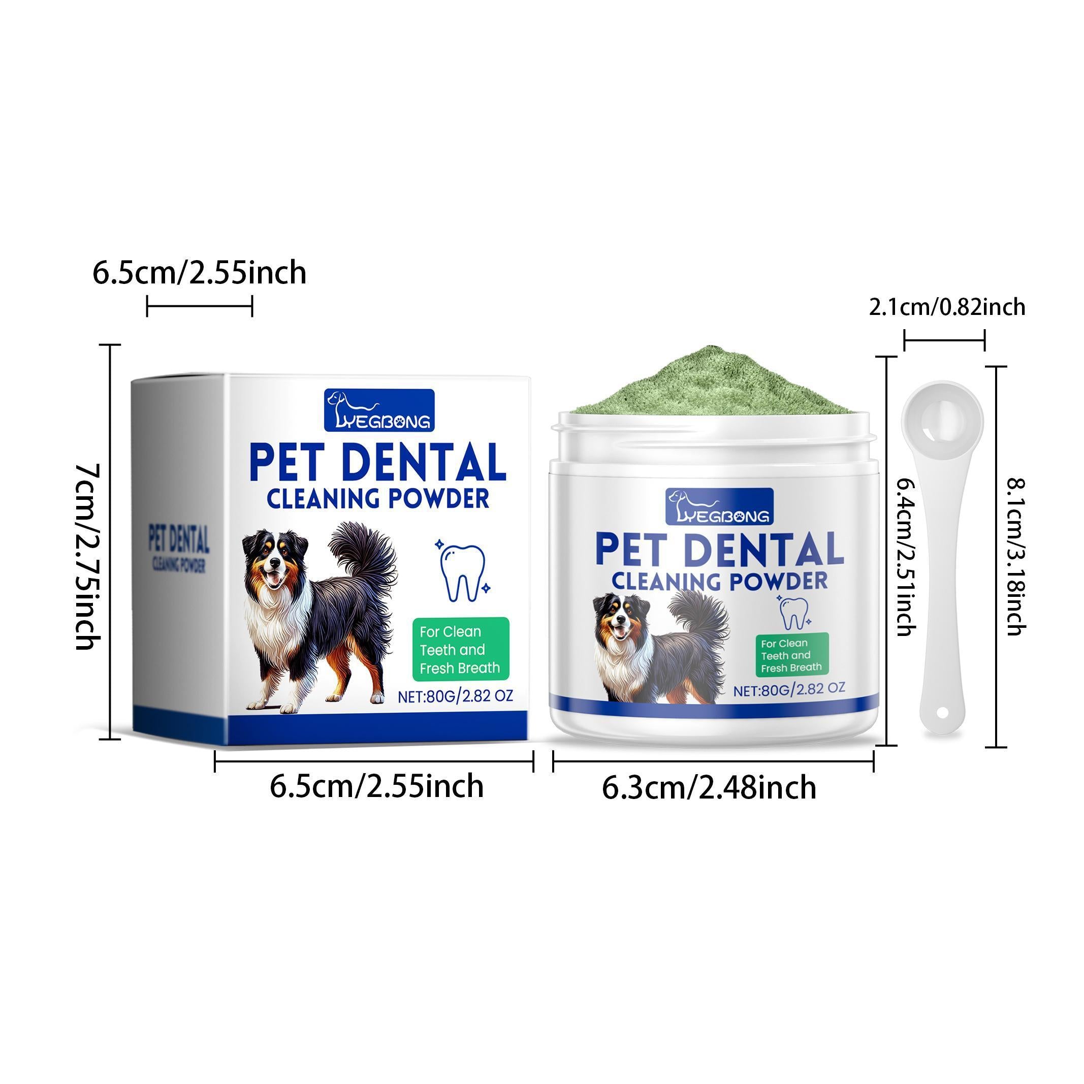 Yeagerbong Dog Tooth Cleaning Powder Gently Cleans Tartar Stains And Freshens Breath - 5 - CJ