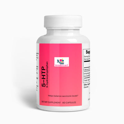 5 - HTP Supplement Boost Serotonin For Better Sleep, Mood, And Anxiety Relief - 5 - CJ