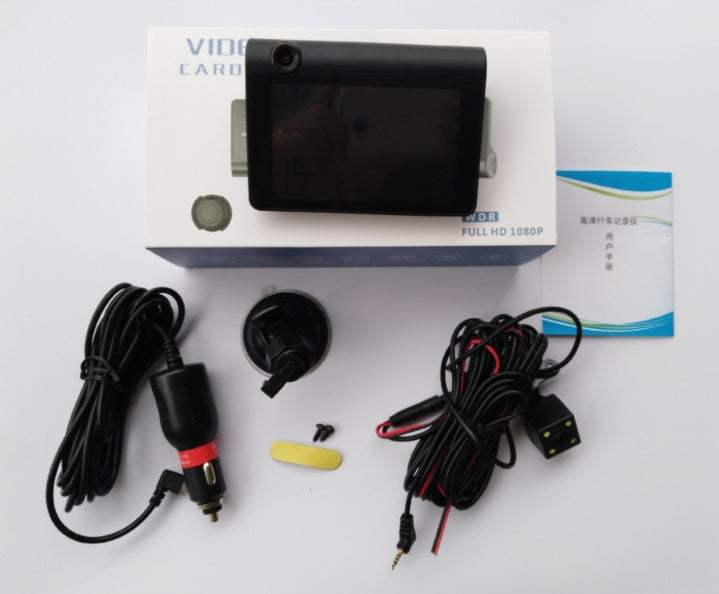 1080P High - definition Three - record Driving Recorder - 0 - CJ - B28+6M RCC - Reverse image - CJQCQCHS00018 - B28+6M RCC - Reverse image