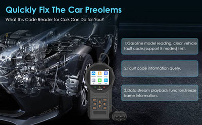 Automotive OBD2 Scanner OBD Code Reader Car Check Engine Fault Diagnostic Tool - 5 - CJ