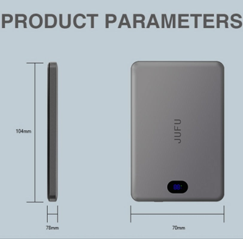 Adaptable To The Whole Scene With Magnetic Wireless Power Bank, A Savior For Travel And Office, Magnetic Charging In Seconds, Portable, Small And Large Capacity - 5 - CJ