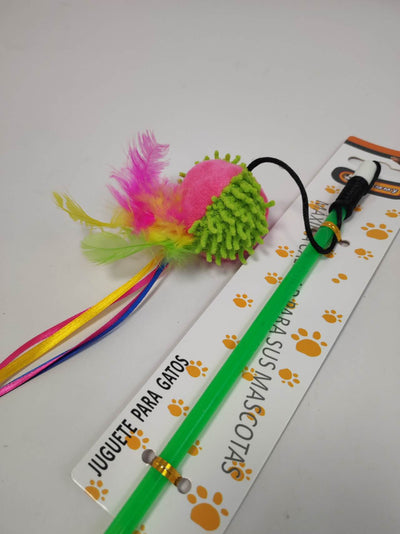 Colored Ball Cat Stick - 5 - CJ