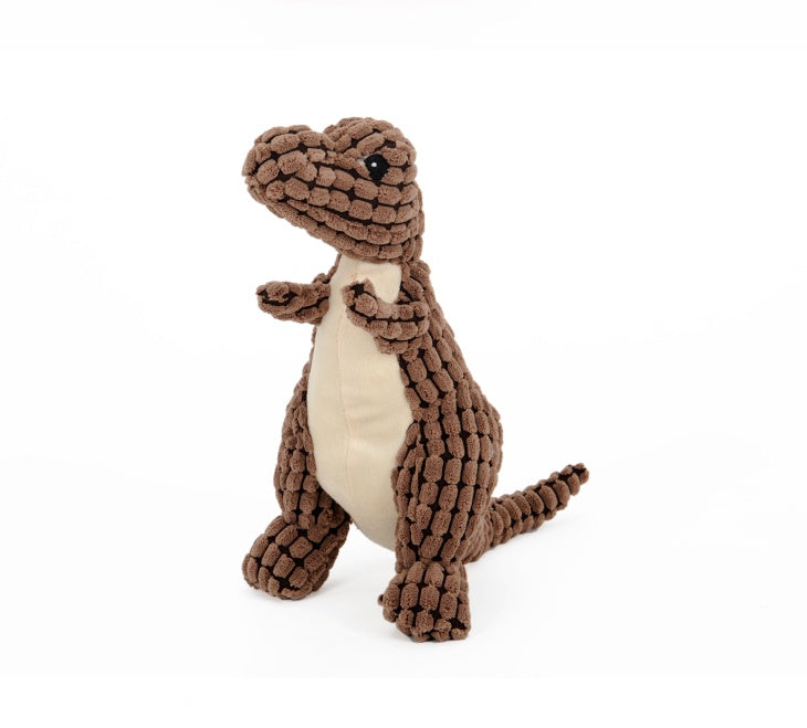 Dinosaur Pet Toys Giant Dogs Pets Interactive Dog Toys For Large Dogs Chew Toys Chihuahua Plush Stuffing Squeakers - 0 - CJ