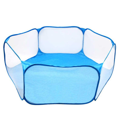Baby Play Tent Toys Foldable Tent For Children's Ocean Balls Play Pool Outdoor House Crawling Game Pool for Kids Ball Pit Tent - 0 - CJ - Blue - CJJJCWMY00437 - Blue