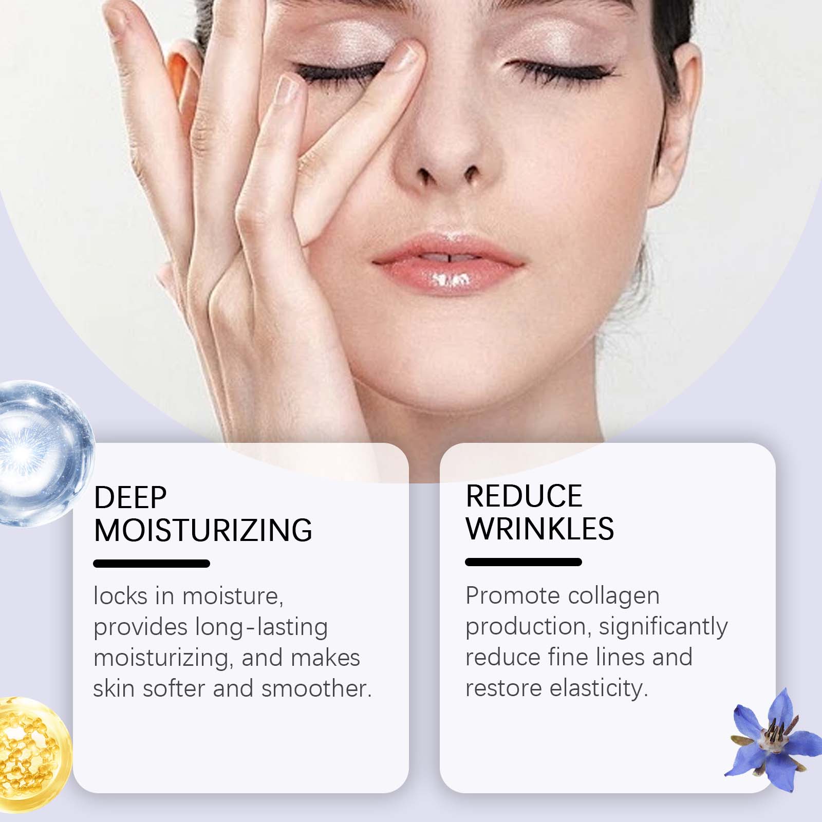 OUHOE Facial Firming Serum Moisturizes And Moisturizes Facial Skin Gently And Nourishes Daily Skincare - 5 - CJ