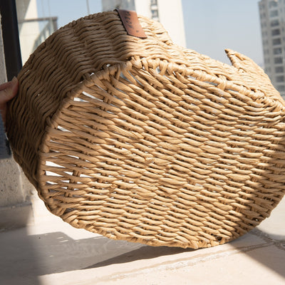 Hand - woven Warm Universal Rattan Basket Pet Nest - 0 - CJ