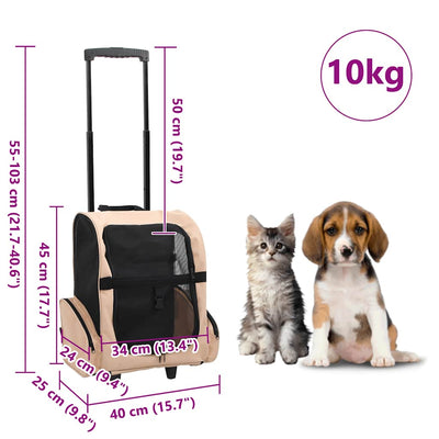 3 - in - 1 Foldable Pet Trolley - 5 - CJ