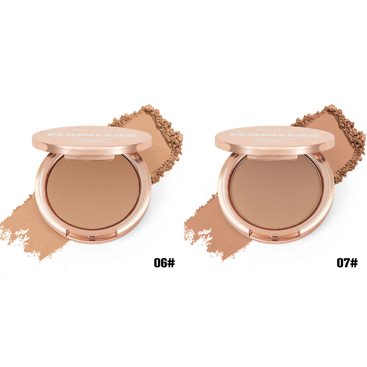 PHOFAY Matte Setting Pressed Powder - 4 - CJ - Set8 - CJCZ203768618RI