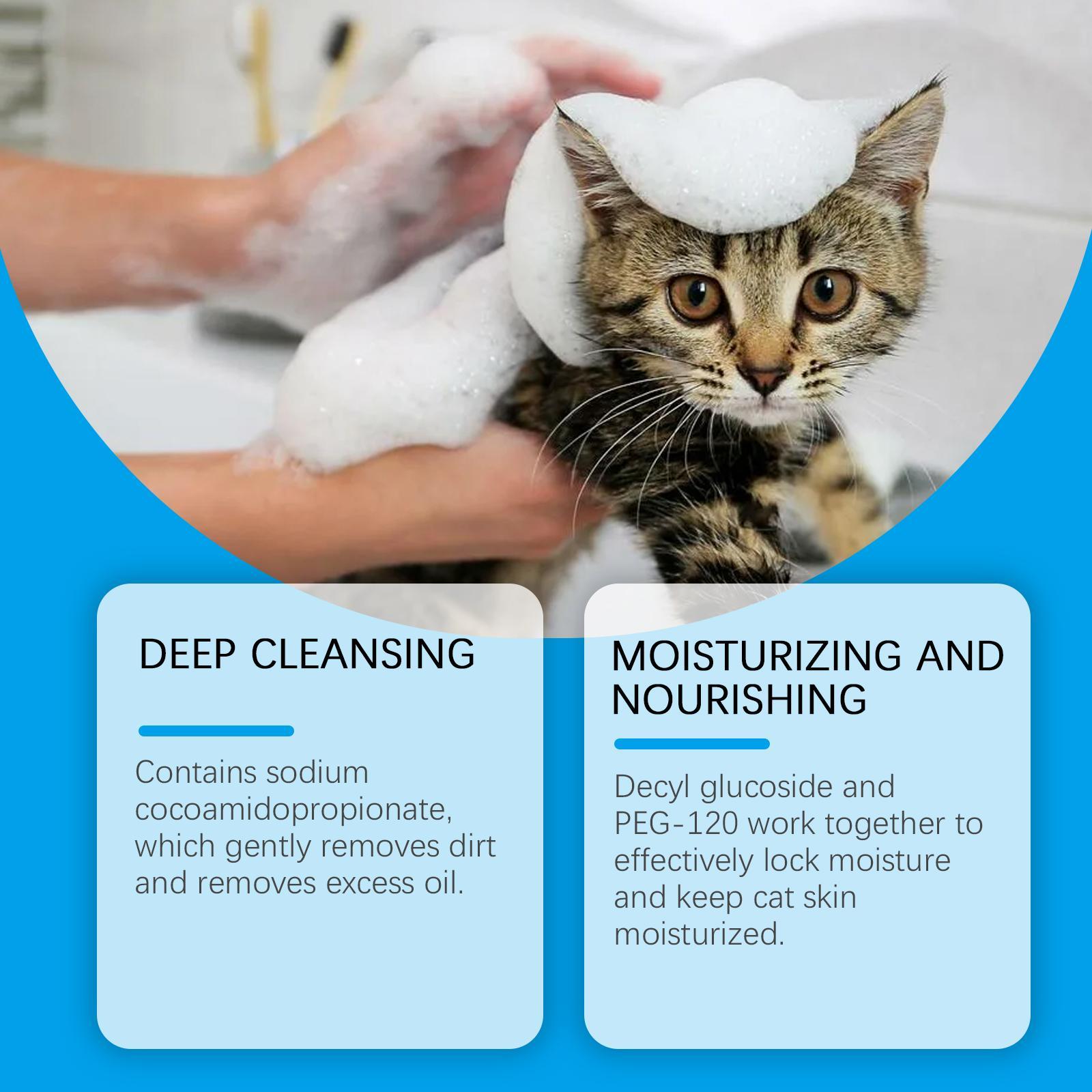 Yegebang Cat Cleaning Mousse Mild Non - irritating Pet Cleaning Foam - 5 - CJ