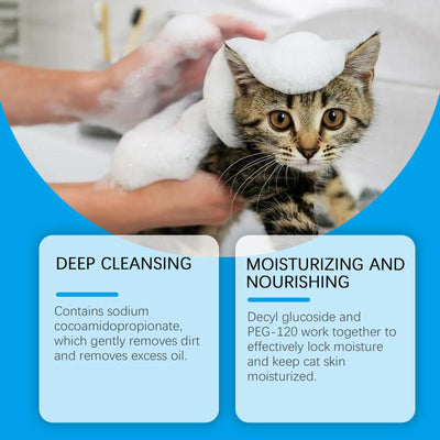Yegebang Cat Cleaning Mousse Mild Non - irritating Pet Cleaning Foam - 5 - CJ