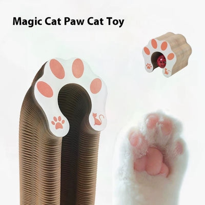 Folding Cat Scratcher, A Magical Foldable Toy - 5 - CJ