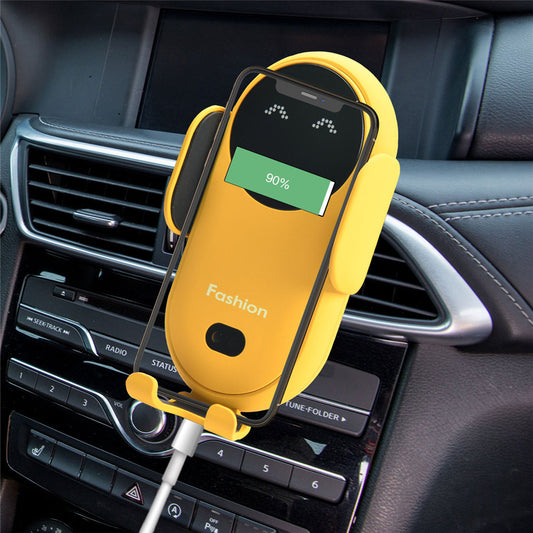 Infrared Induction Car Wireless Charger Car Phone Holder - 0 - CJ