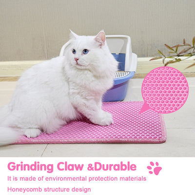 Double Layer Rice Shaped Cat Litter Pad - 5 - CJ