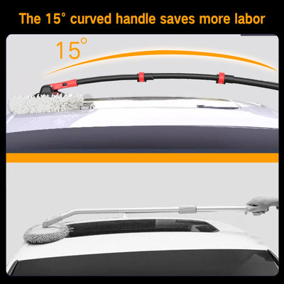 Portable 41 - inch Automatic Water Car Wash Mop For Home And Outdoor Use, Featuring A Soft Brush Head To Prevent Scratches, Includes A 10 - meter Hose That Connects To A Water Faucet, Suitable For Cleanin - 5 - cjdropshipping