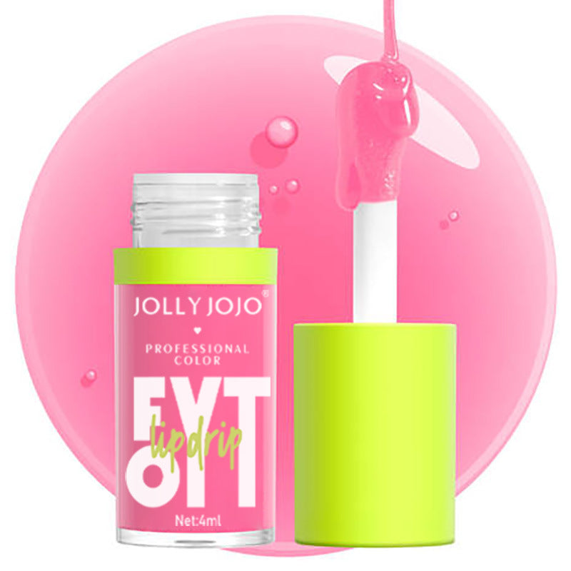 Fruit Flavor Transparent Lip Moisturizing Mirror Gloss - 0 - CJ - 02 Style - CJYD199091002BY