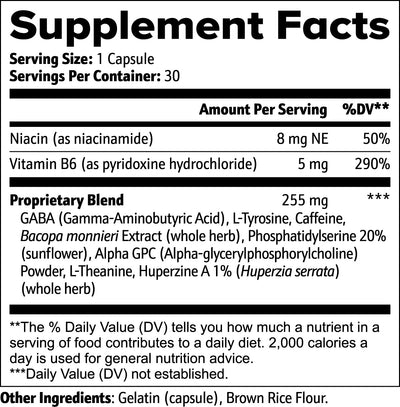 Advanced Cognitive Support Boost Focus, Memory Mental Clarity - 5 - CJ