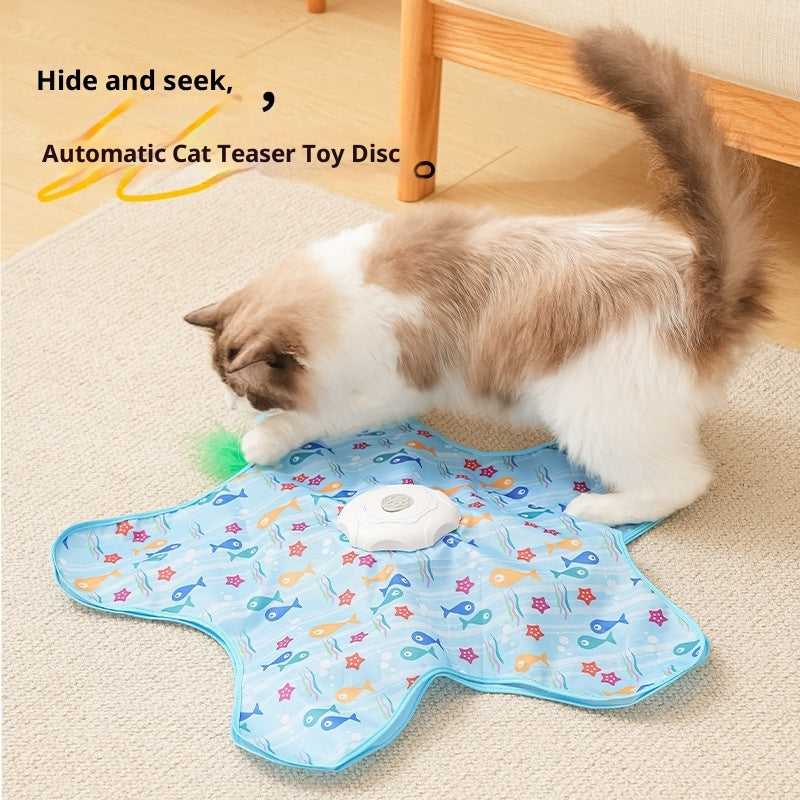 Cat Toy Smart Cat Hunting Cover Electric Relieving Stuffy - 0 - CJ
